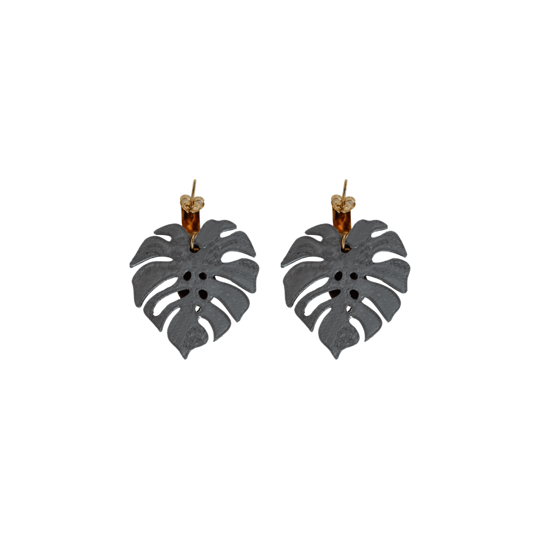Aretes 3D Monstera