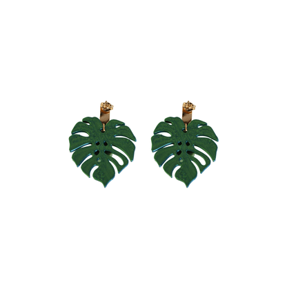 Aretes 3D Monstera