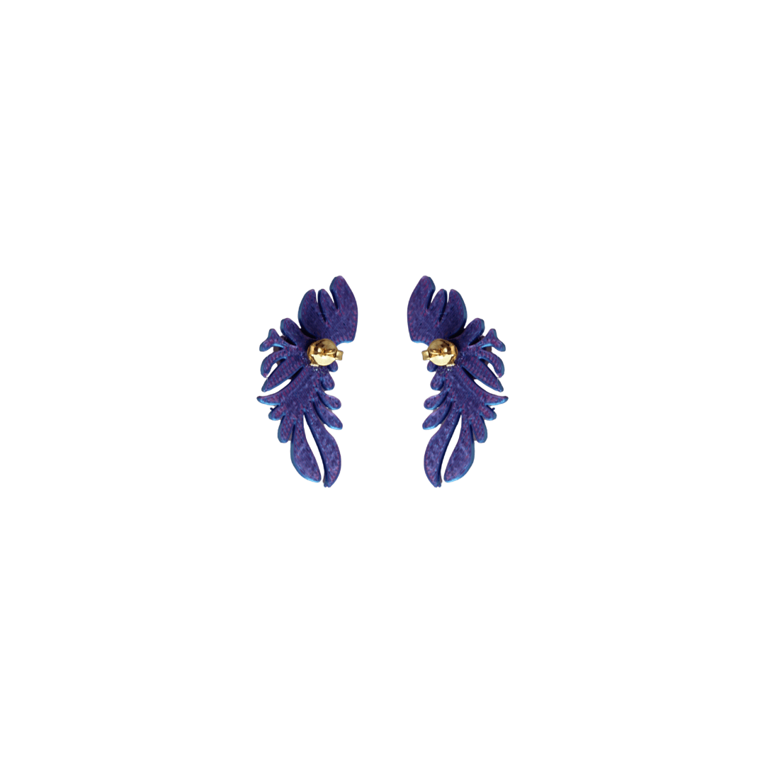 Aretes 3D Hoja