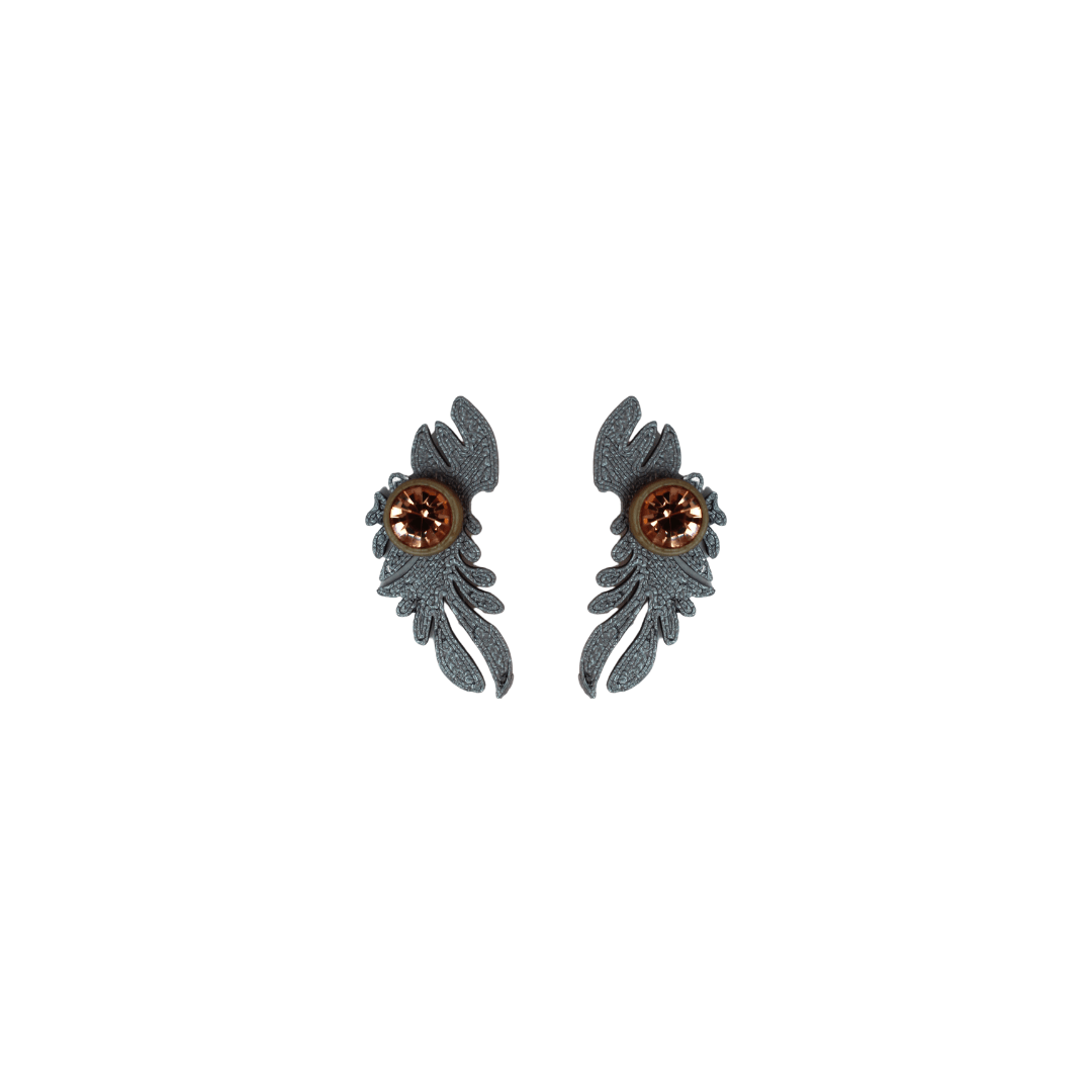 Aretes 3D Hoja