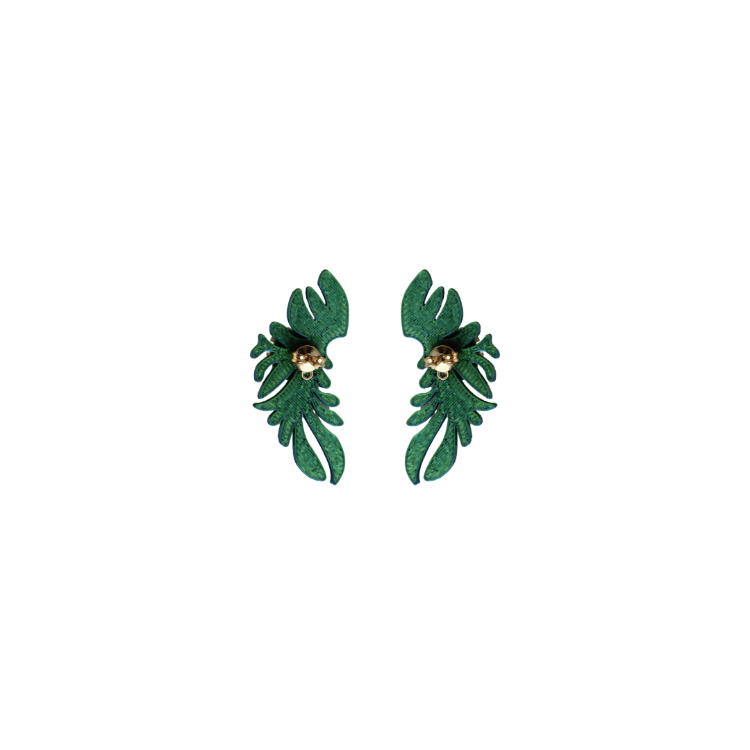 Aretes 3D Hoja