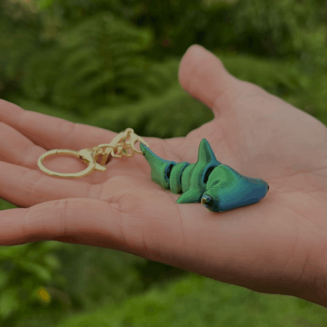Llavero 3D Tiburón Martillo