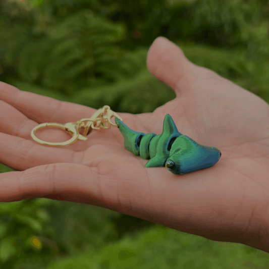 Llavero 3D Tiburón Martillo