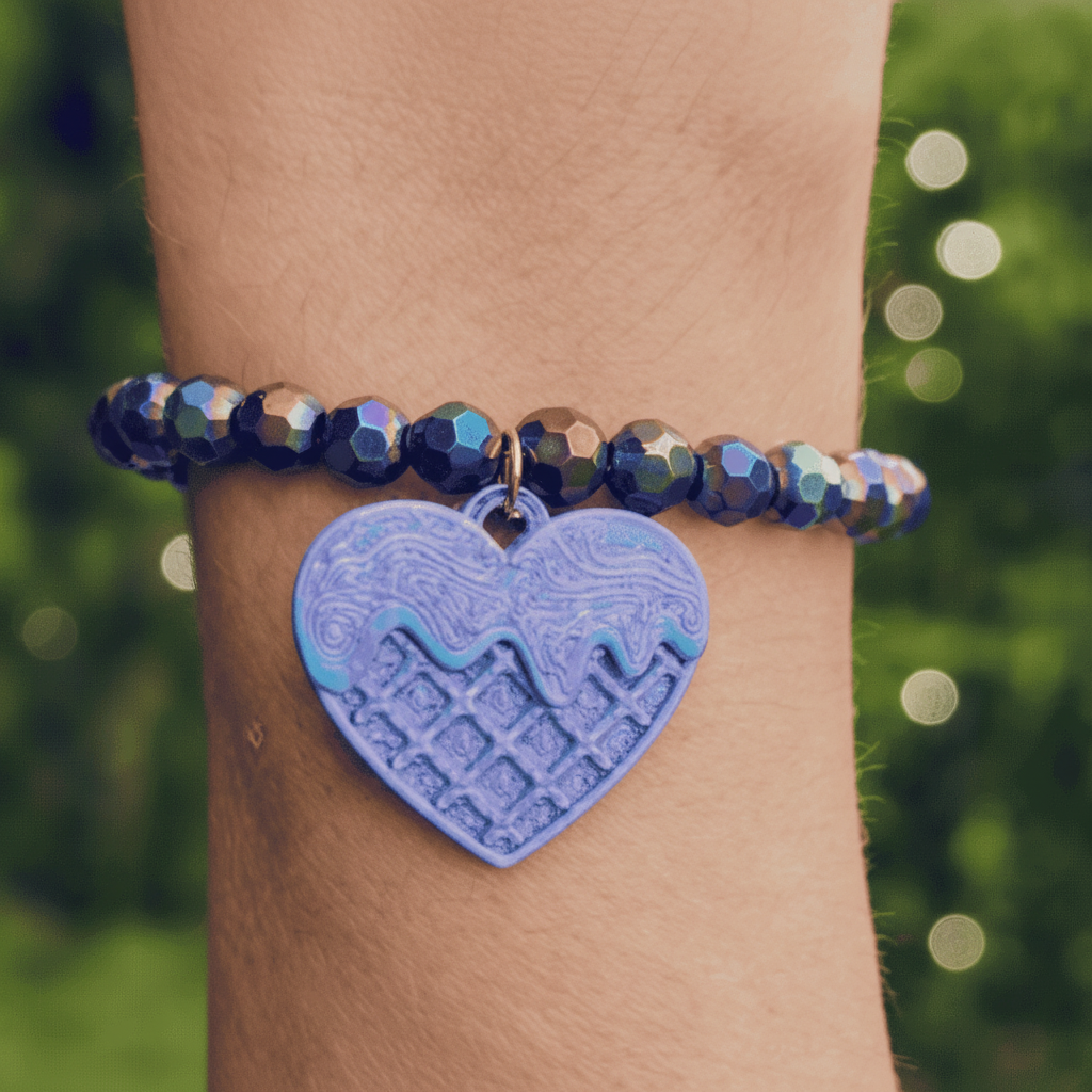 Pulsera 3D Premium - Morada